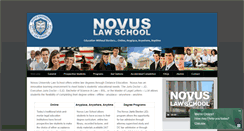 Desktop Screenshot of novus.edu