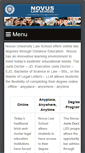 Mobile Screenshot of novus.edu